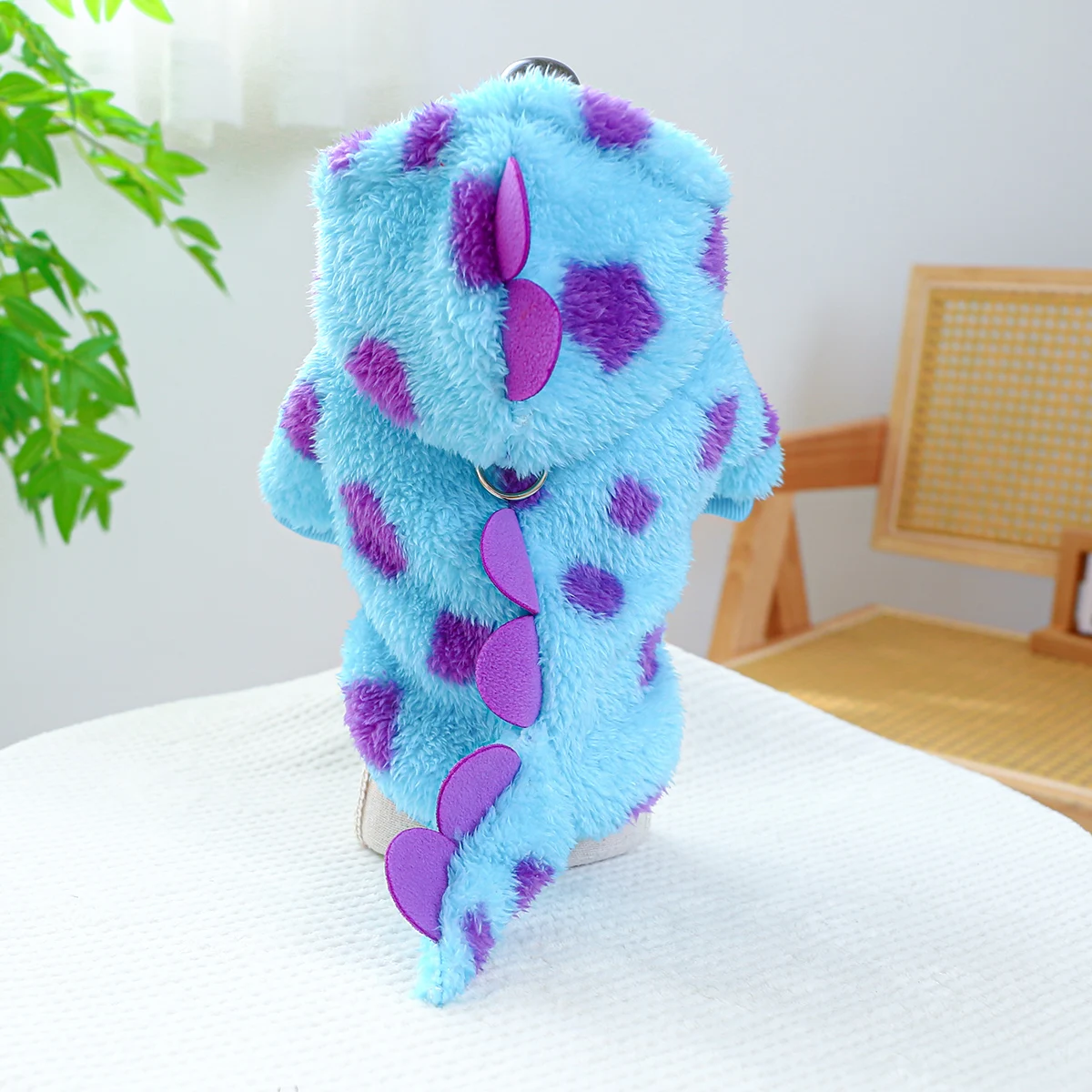 1PC-Pet-Clothing-Dog-Cat-Autumn-and-Winter-Thickened-Warm-Blue-Dinosaur-Hooded-Coat-With-Drawstring-5.webp